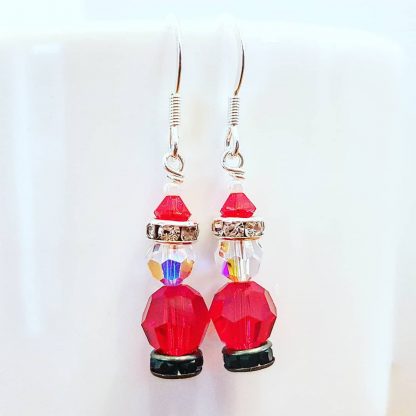 Santa Earrings