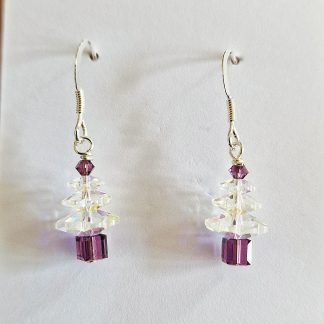 Xmas Trees (Clear AB and amethyst)